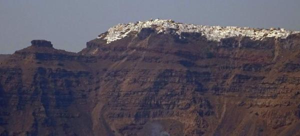 Santorini kaldera