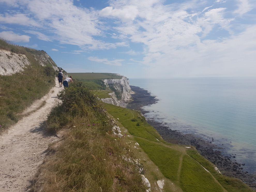 White cliffs of Dover