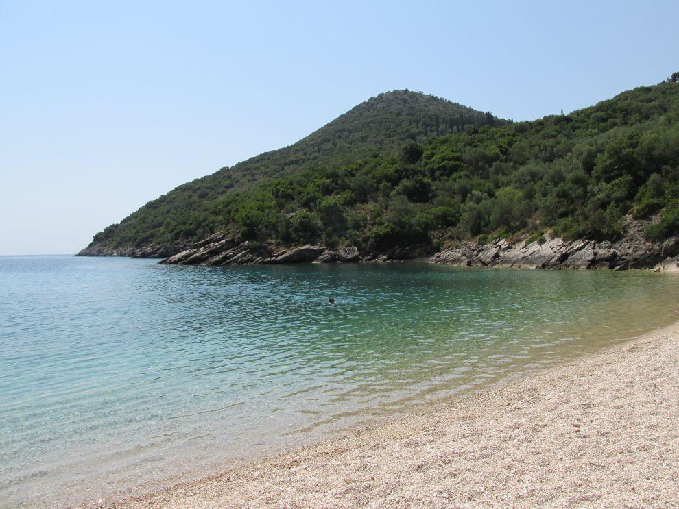 Sarakiniko beach - 2. část