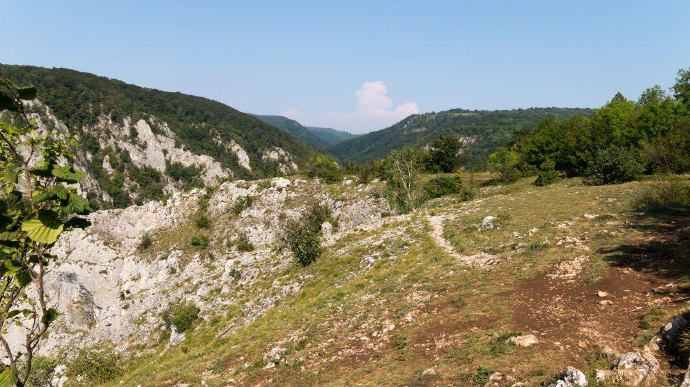Výhľad na Slovenský kras