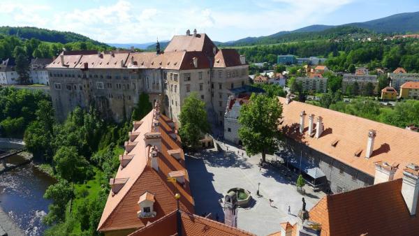 Výhled na Horní hrad