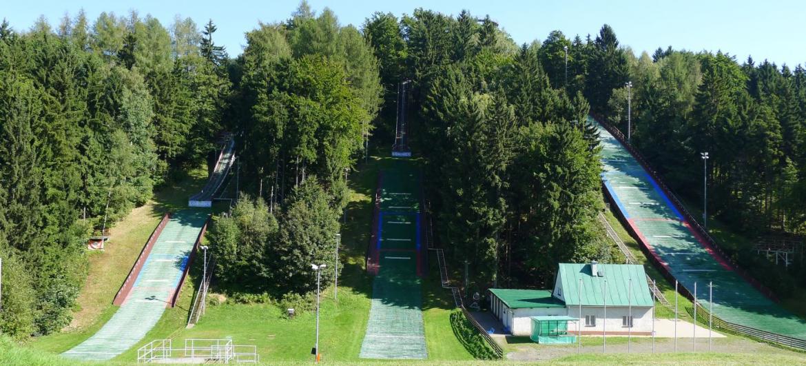 Skokanské můstky Lomnice nad Popelkou
