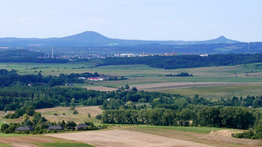Výhled na Českou Lípu