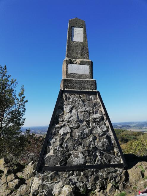 Výstupová cesta na Mužský