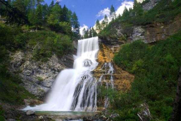 Cascate Sbarco de Fanes