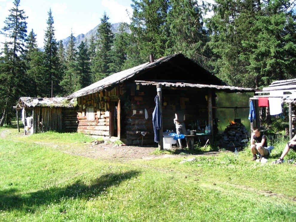 Chaty v dolině Šumaku
