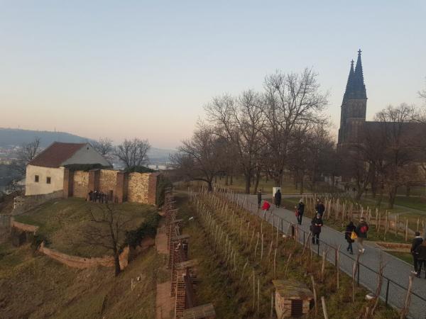 Vyhlídka Staré purkrabství Vyšehrad