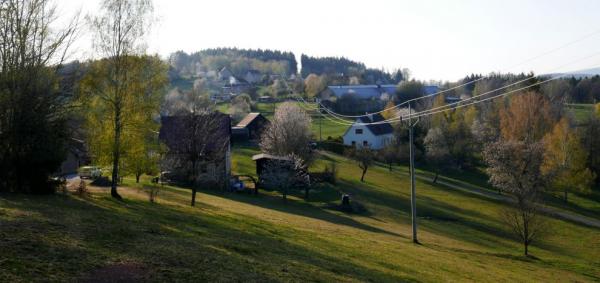 Výhled zpět na Medenec