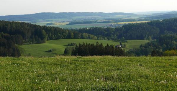 Výhled na Chlumy