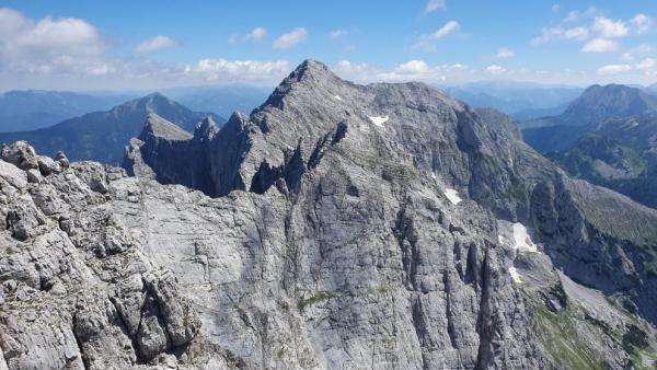 Pohled na Festkogel, Hochtor a Planspitze