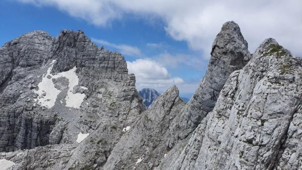 Pohled od Festkogelu na Großer Ödstein