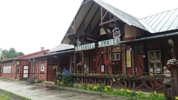 Den 3 - Vlaková stanice Tatranská Lomnica