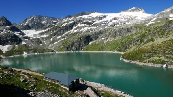 Vyhlídka na jezero Weißsee