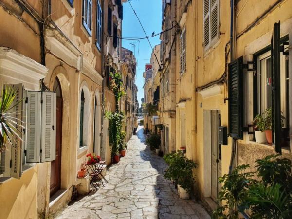Malébná stará Kerkyra