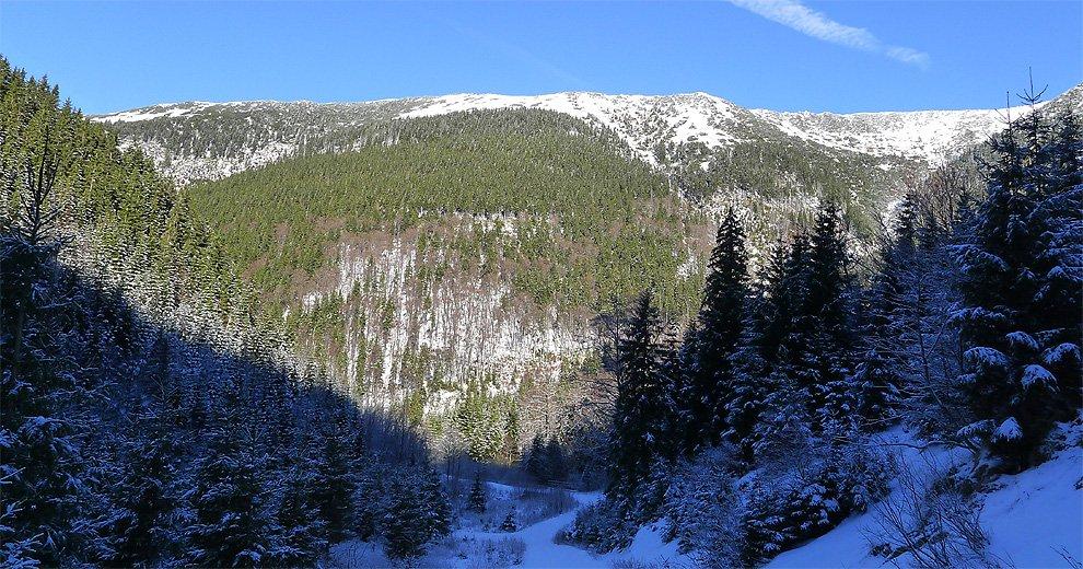 View of Kozi hrbety (“Goat ridges”)