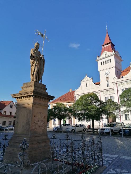 Sv. Václav a radnice