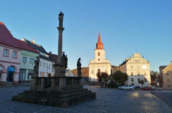 Masarykovo náměstí v Nové Pace