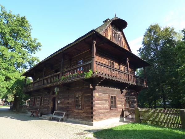 Dřevěné městečko