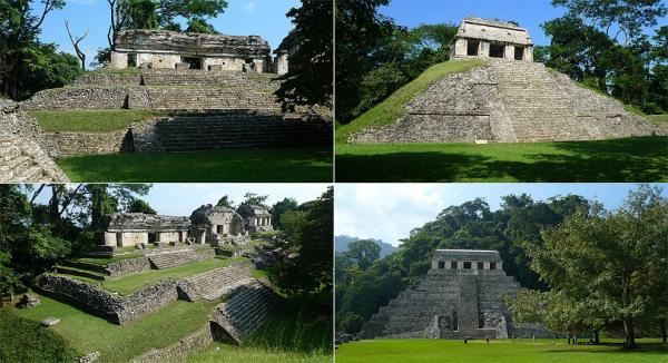 Other buildings and pyramids