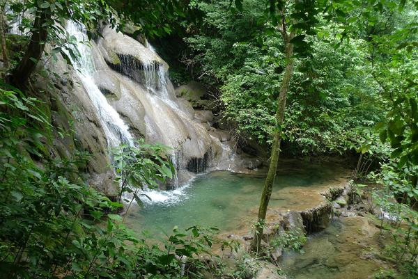 Waterfall in Palenque