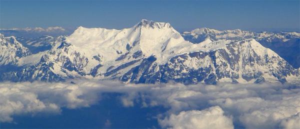 Aerial view of Annapurna II