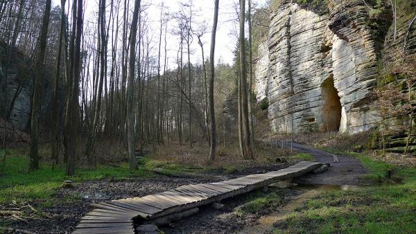 The path across Klenice