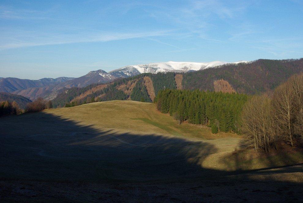 Výhled na Velkou Fatru