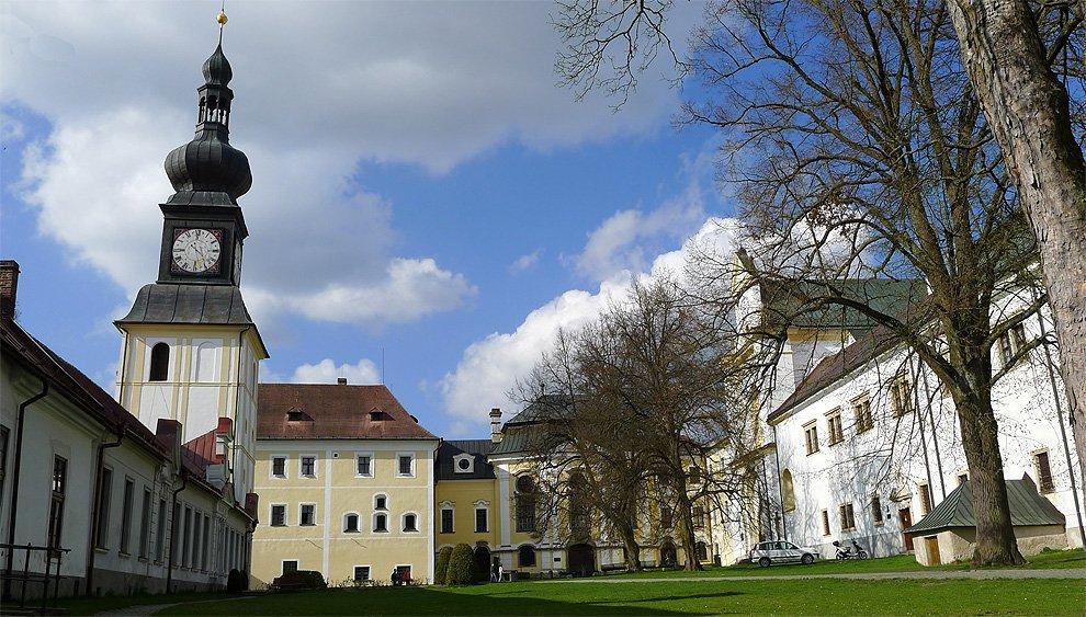 The courtyard