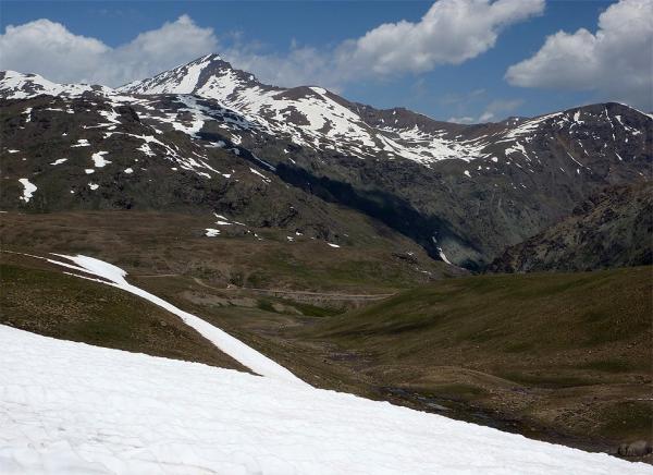 Cesta zpět k Deosai Top