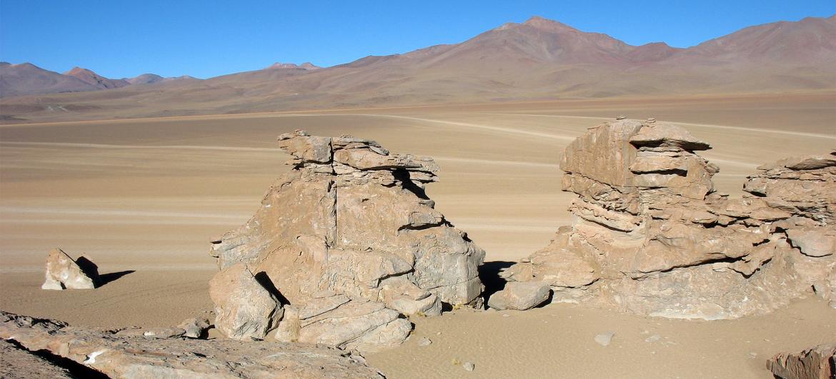 Poušť Desierto de Siloli