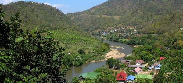 Kaňon Mae Kok u Thatonu