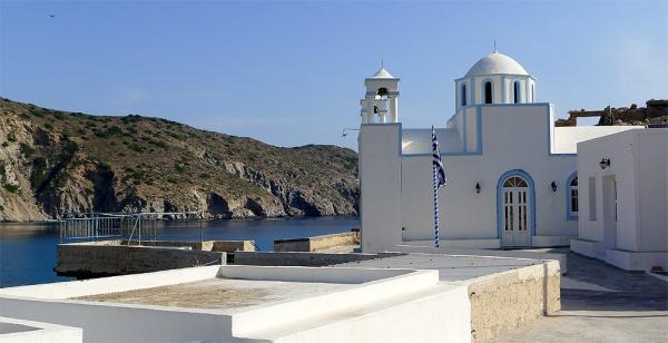Typical Greek church
