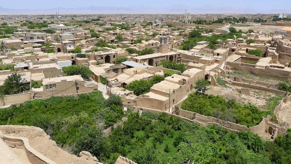 View of the old town Meybod