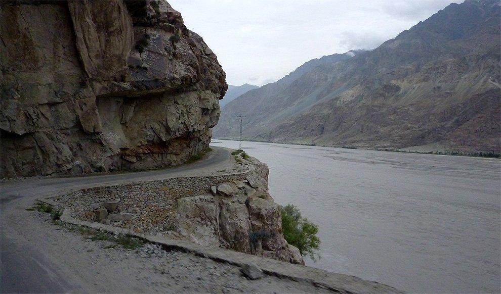 Silnice Khaplu - Skardu