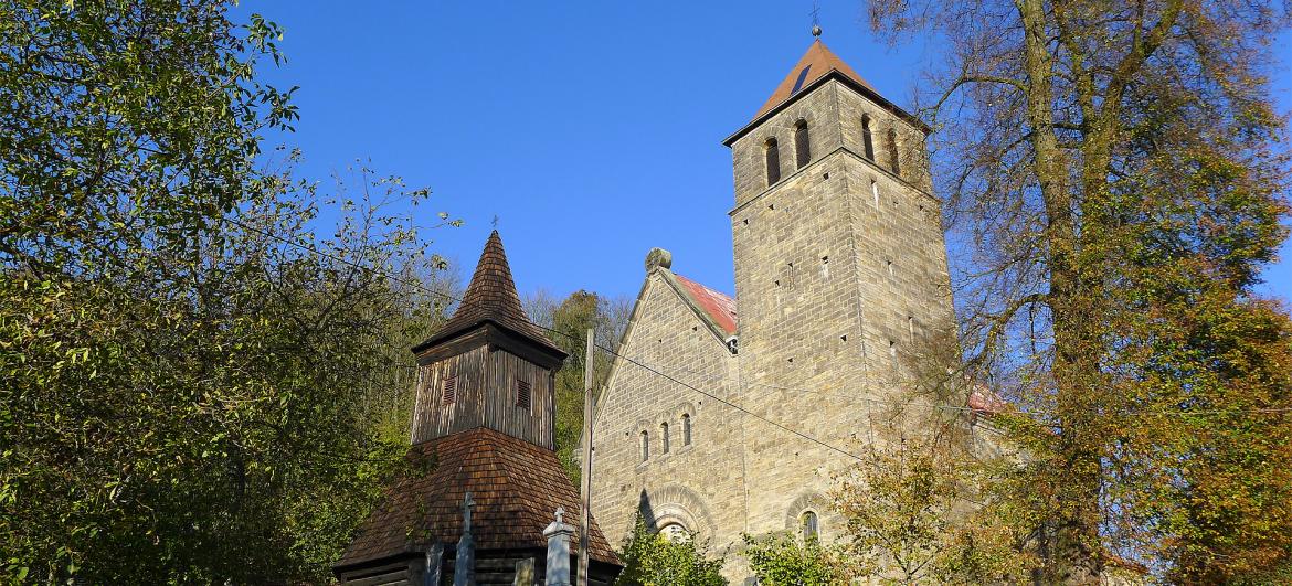 Kostel ve Vyskeři