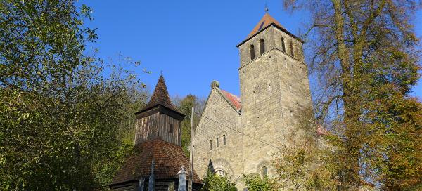 Kostel ve Vyskeři