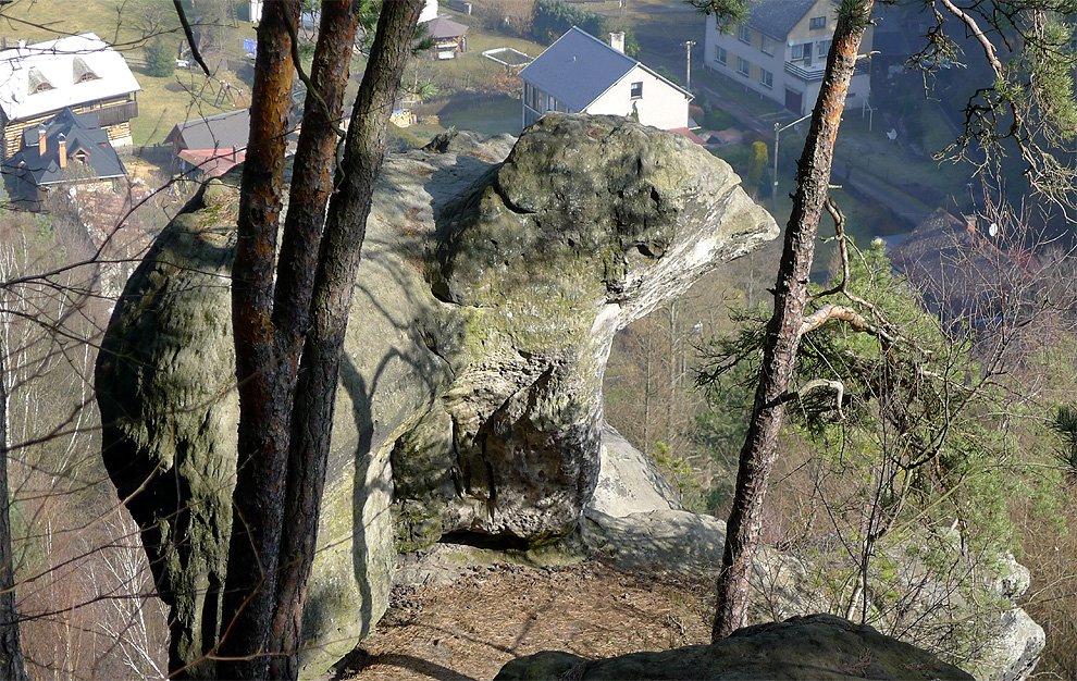 Rock formation Medvěd (“Bear”)