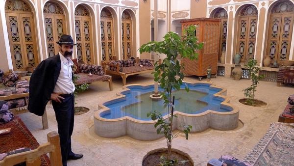 Patio in the Hotel Fahadan