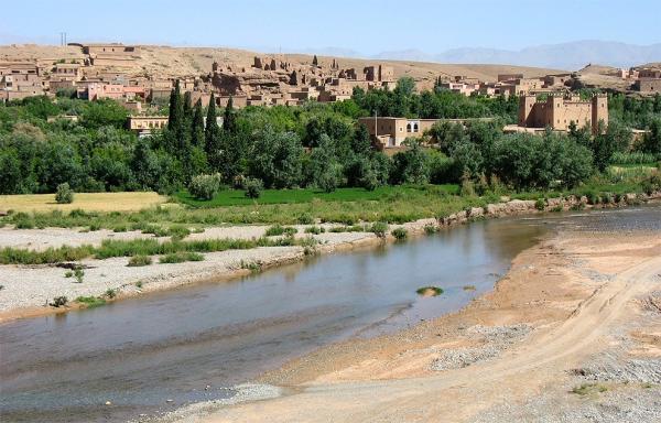 Starý kasbah v M´Gouna