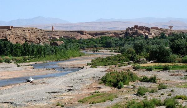 Ruiny nad M´Gouna