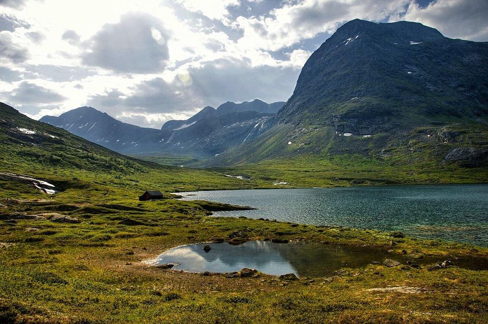 Jezero Alnesvatnet (744 m.n.m.)