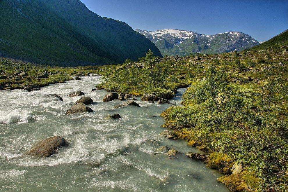 Glacial river
