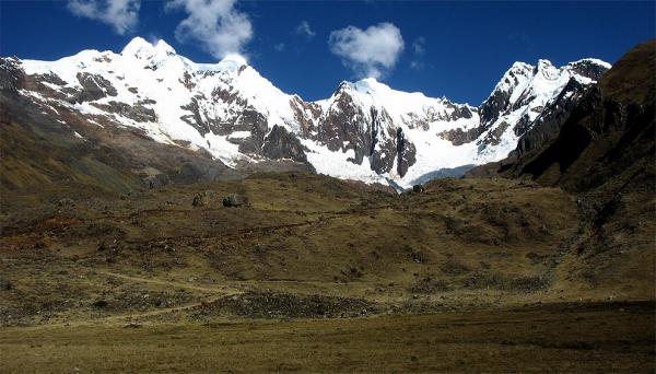 The outlook of massive of Pucajirca