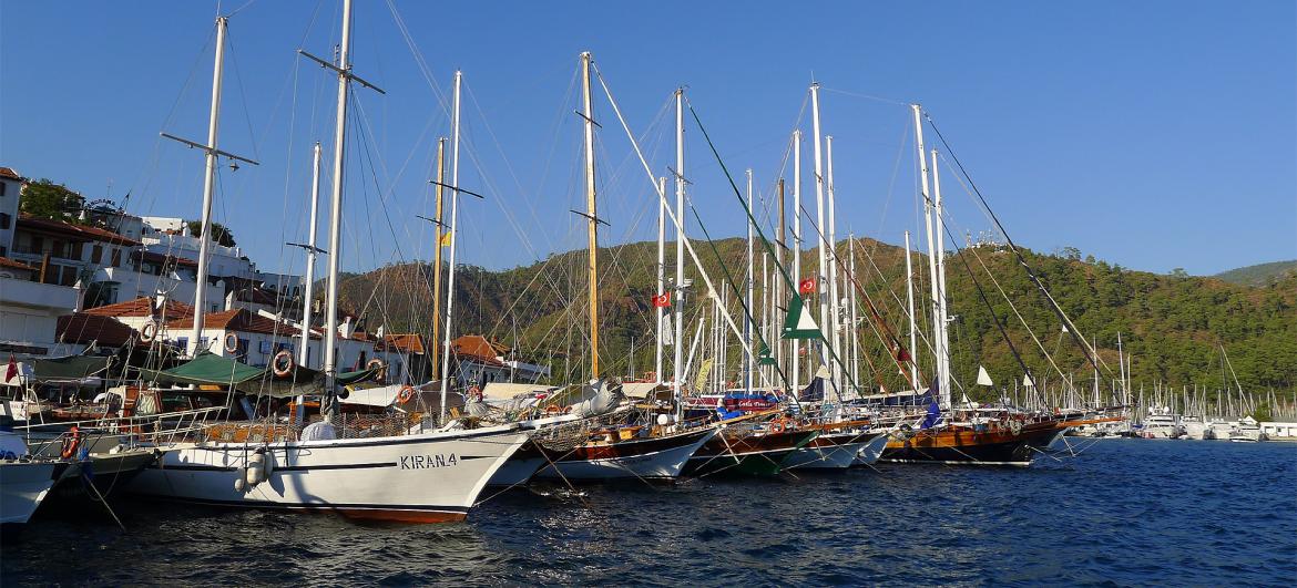 Přístav v Marmaris