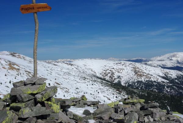 Vrchol Prašivé (1 652m n. m.)