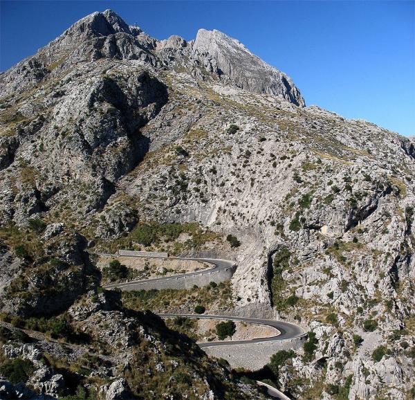 Amazing road to Sa Calobra