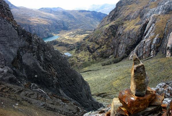 View of lagoon Sactaycocha