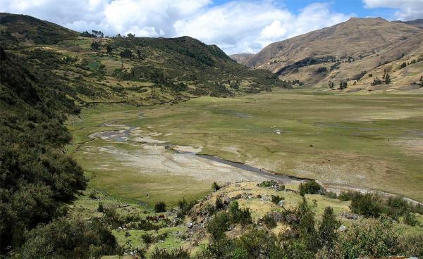 View of Janca pampa
