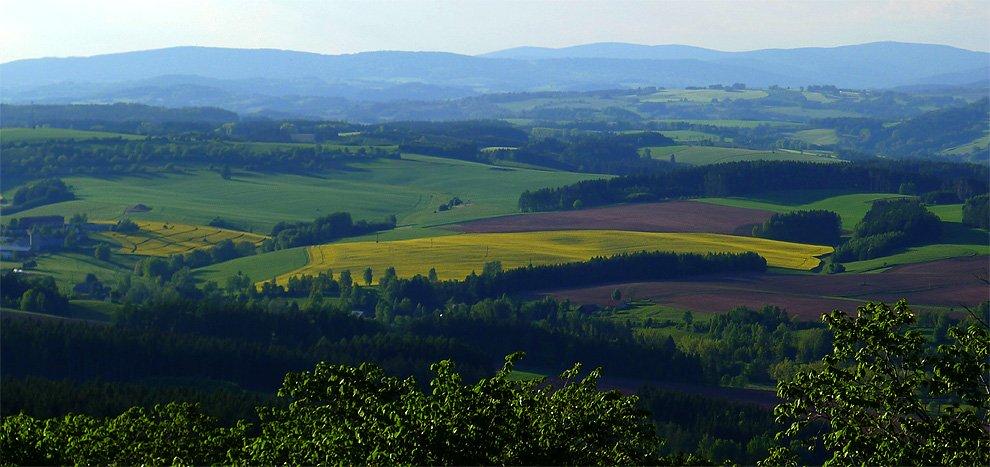View of Jizera Mountains