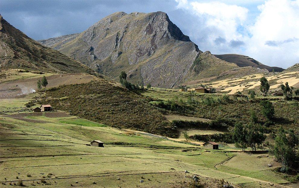 Area behind the moraine